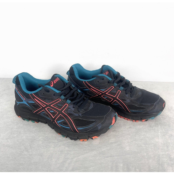 Asics Gel Scram 3 Wome's Shoes Anthracite Black Columbia Sea Size 6 Active Gym - Picture 1 of 10